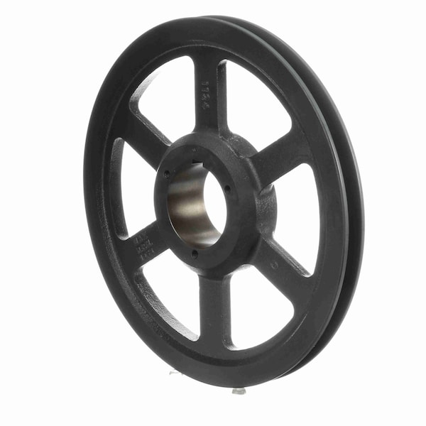 1 Groove Cast Iron Bushed Bore Multiple Sheave, 1TB124